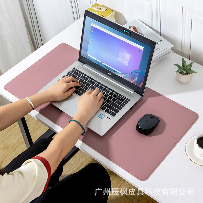マウスパッド超巨大耐汚れ両面革防水清潔デスクマットゲームキーボードパッドパソコン事務机マット|undefined