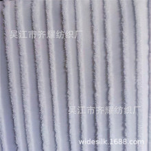 宽幅泡泡纱大提花立体剪花布大方块麻将块毛毛条家居剪花家纺面料