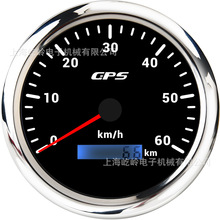 110mm多彩背光 指针GPS速度表里程表码表 车船改装通用仪表