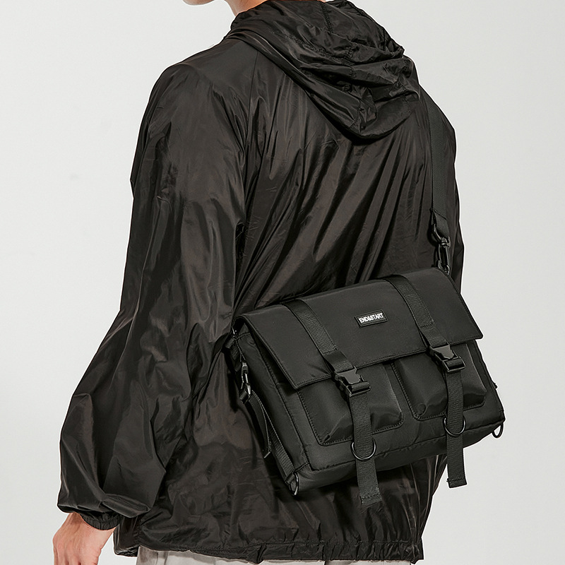 Crossbody Bag For Men, Instagram Brand Functional Workwear Fashionable Student Men's Single Shoulder Differential Bag,_voghion.com