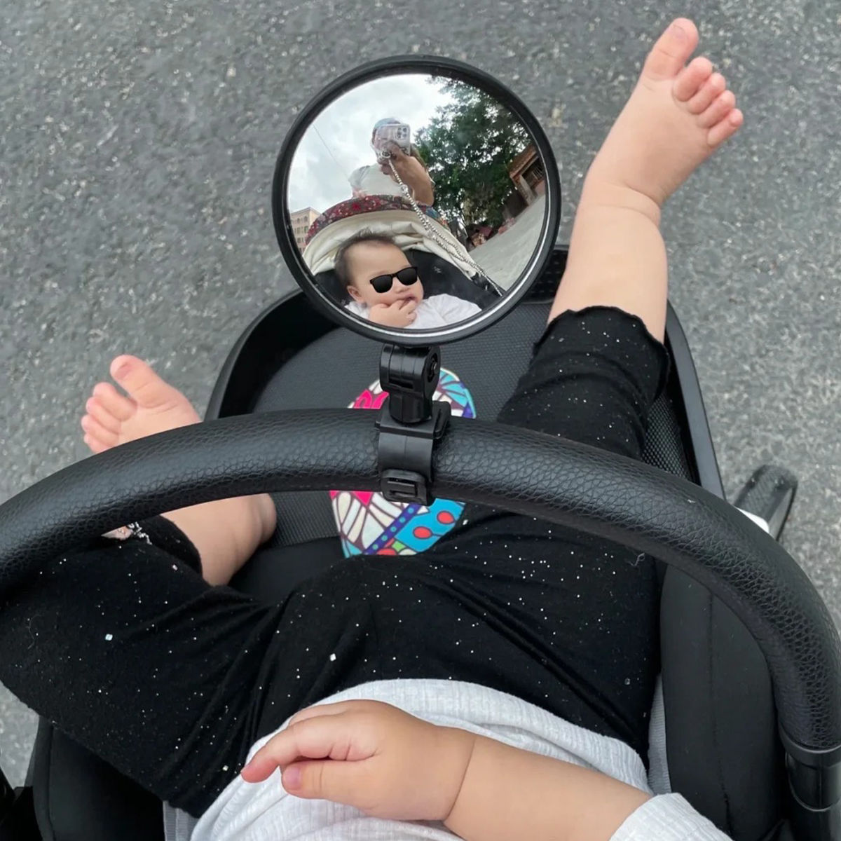 ベビーカー バックミラー 使いやすい