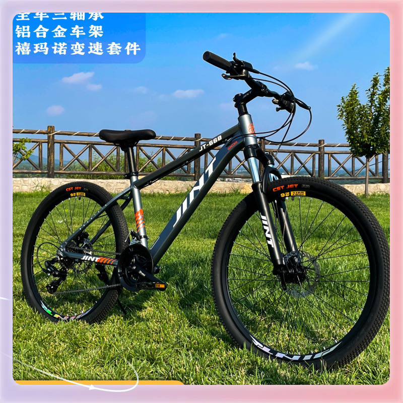 Mountain Bike Aluminum Alloy 26inch Speed Off-Road Mountain Bike Student Outdoor Road Bike for Men and Women Adults