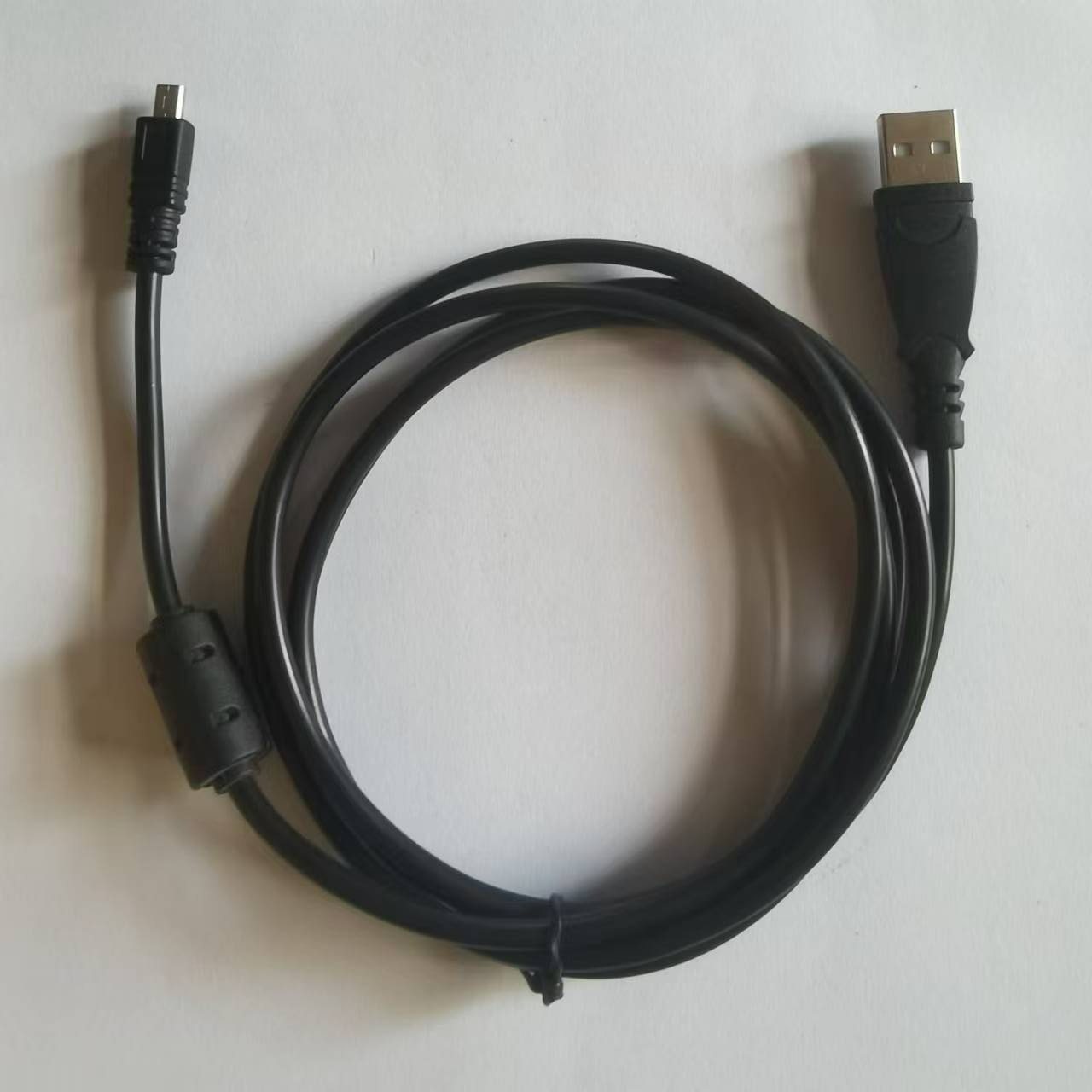 Adecuado para cable de cámara Nikon Mini 8P cámara digital cable de carga 1M anillo magnético