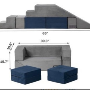 Erhengxin Sports children's sponge building block combination sofa suit climbing rock climbing learning walking soft sensory training group