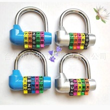厂家批发健身房锁 密码锁 旅行箱锁英文密码轮锁数字密码锁锁具