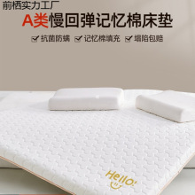 新款记忆棉床垫家用软垫卧室榻榻米薄款学生宿舍单人租房海绵家纺