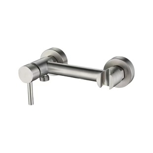 Hot and Cold 304 Stainless Steel Shower Faucet Multi-Functional Shower Brushed Bidet Spray Gun Mixing Valve Concealed Faucet
