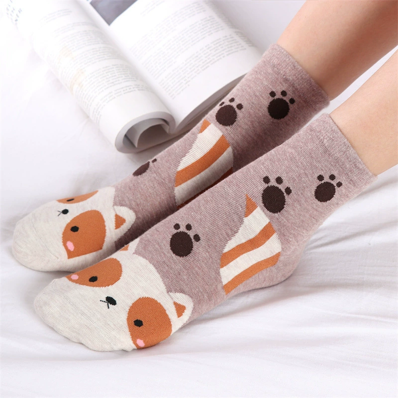 (Граница торговли), комфортные мультяшные милые Knee socks?, нейтрально