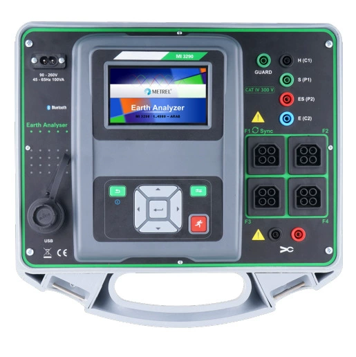 Немецкий METREL Meicui MI3290-GX4 Тестер сопротивления заземления с гибкими клещами тока большого диаметра