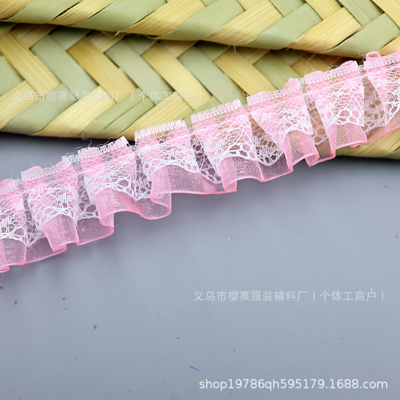 핑크*2.5cm* 40m /넥타이 (40의 배수로 주문)