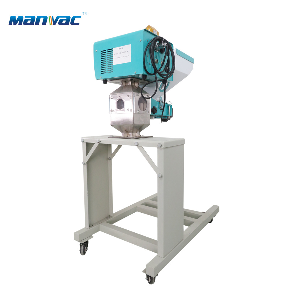 厂家直供螺杆式色母机 注塑颗粒拌料精准体积式色母计量混合器