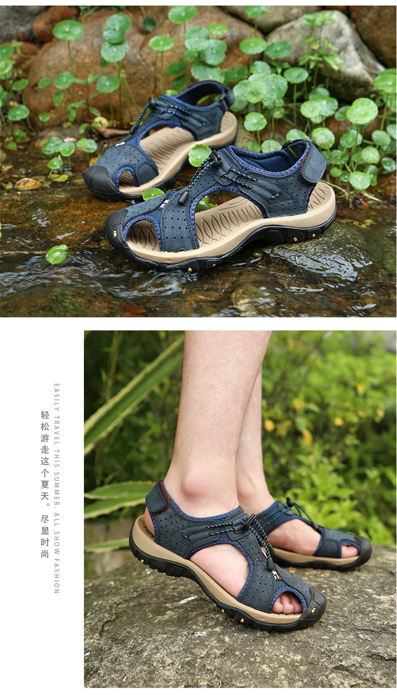 跨境男士沙滩凉鞋