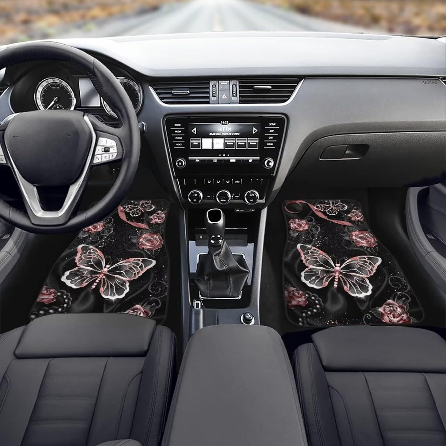 Cross-border American car mats easy to clean crystal velvet decorative mats Amazon a generation of hair