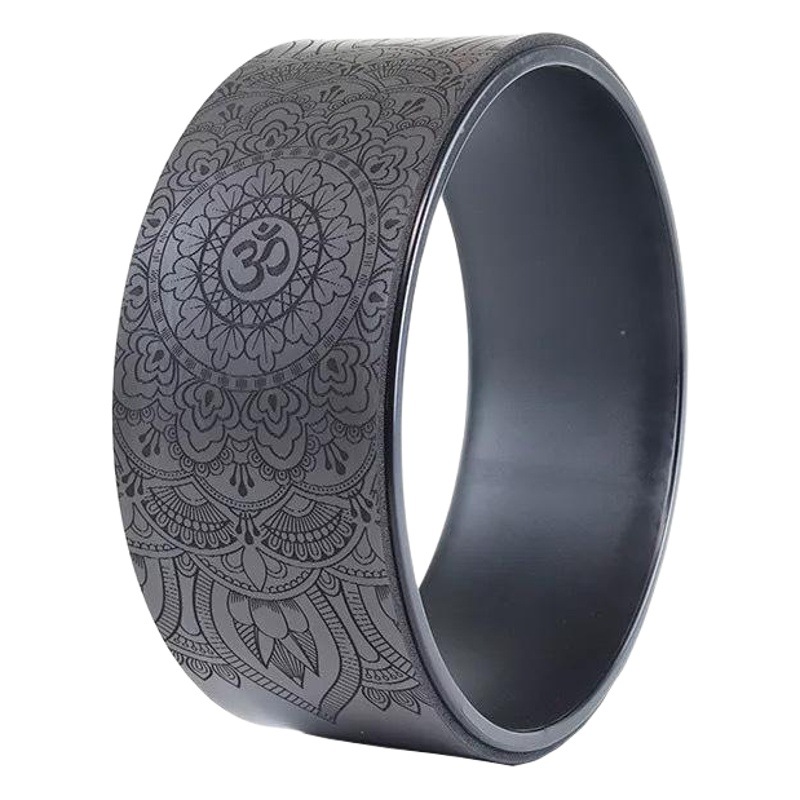 Rueda de yoga rueda de yoga pu curva trasera rueda de Damo anillo de Pilates Dispositivo de fitness yoga rueda auxiliar de yoga