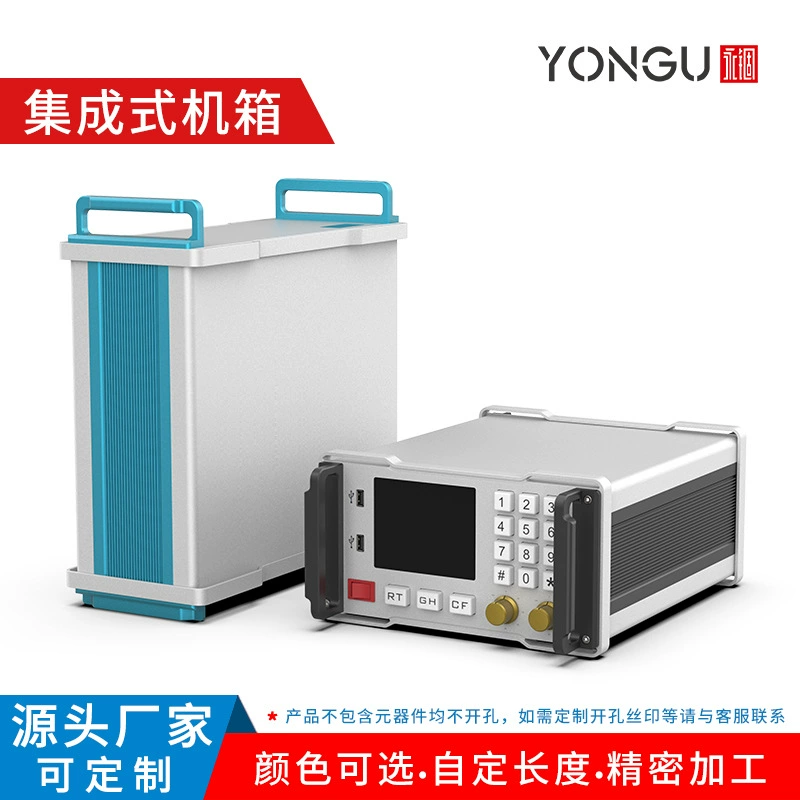 Ручка 3U металлический охлаждающий алюминиевый корпус блока питания корпус из алюминиевого сплава алюминиевый профиль коробка с ЧПУ обработанный листовой металлический корпус