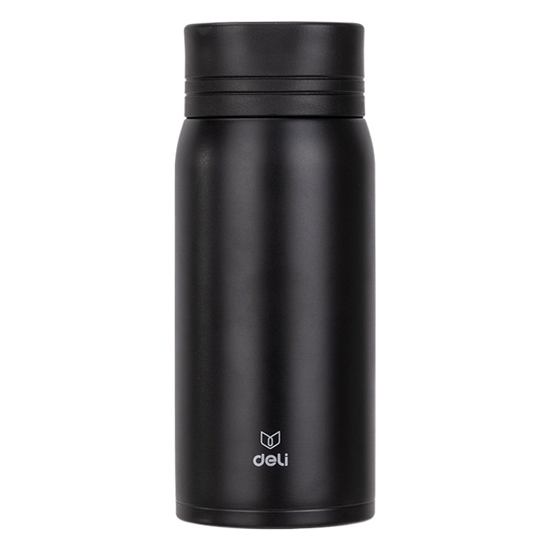 Deli 17653 vacío 304 Acero inoxidable taza moda simple Oficina estudiante fácil de llevar