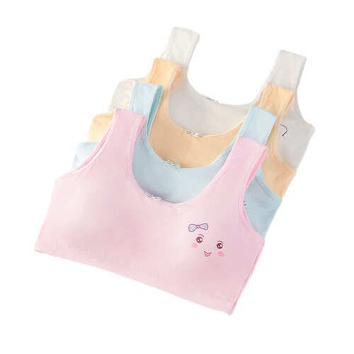 Girls' underwear, junior high school students, high school students, female middle school students, pure cotton development period vest, big children's girls' bra
