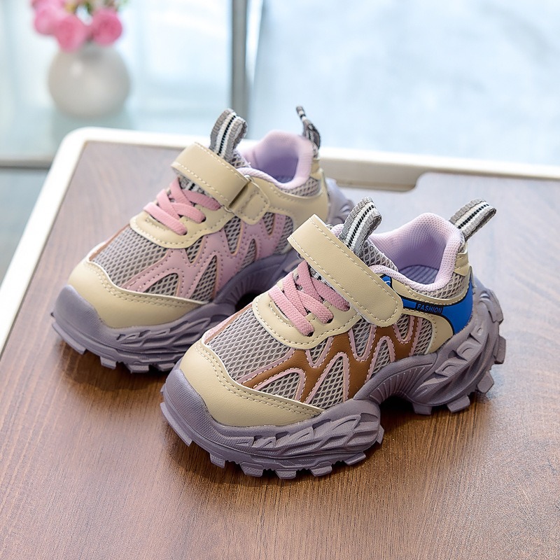 Primavera y otoño zapatos deportivos para niños, zapatos ecológicos para niñas, zapatos para padres, zapatos casuales transpirables para niños.