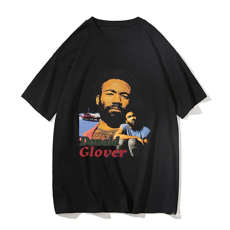 【Cross-Border European Size】Cute Gambino Pattern Printed T-Shirt, Fashionable Casual Short-Sleeve T-Shirt, All-Summer Round-Neck T-Shirt 【Cross-Border European Size】Cute Gambino Pattern Printed T-Shirt, Fashionable Casual Short-Sleeve T-Shirt, All-Summer Round-Neck T-Shirt