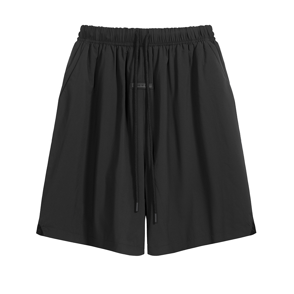 FEAR OF GOD ESSENTIALS Pantalones cortos casuales de verano de doble capa de nylon