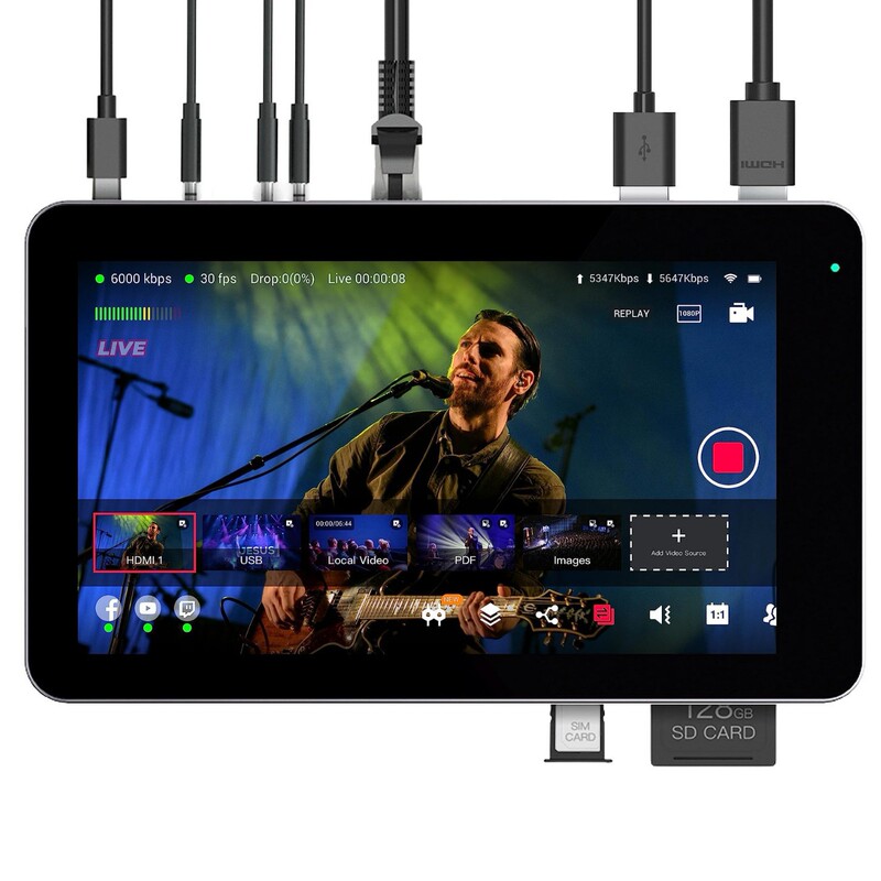 Yololiv Yolobox Mini, All-In-One Portable Multi-Camera Live Yololiv Yolobox Mini, All-In-One Portable Multi-Camera Live