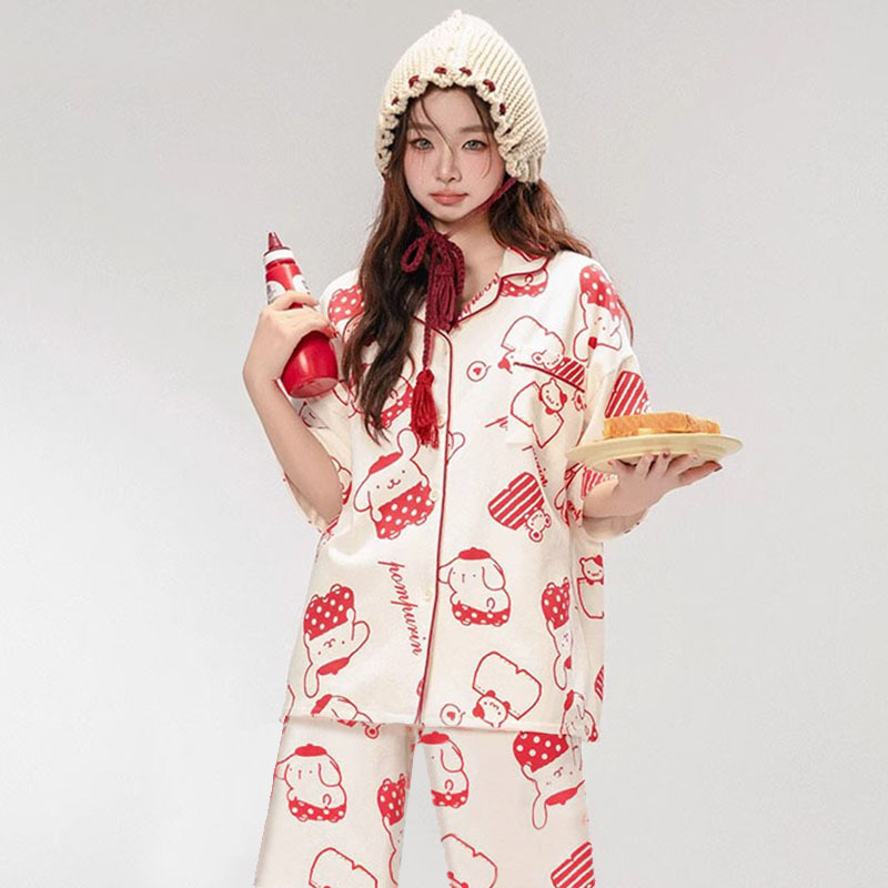 Japanese cartoon summer cute pijama