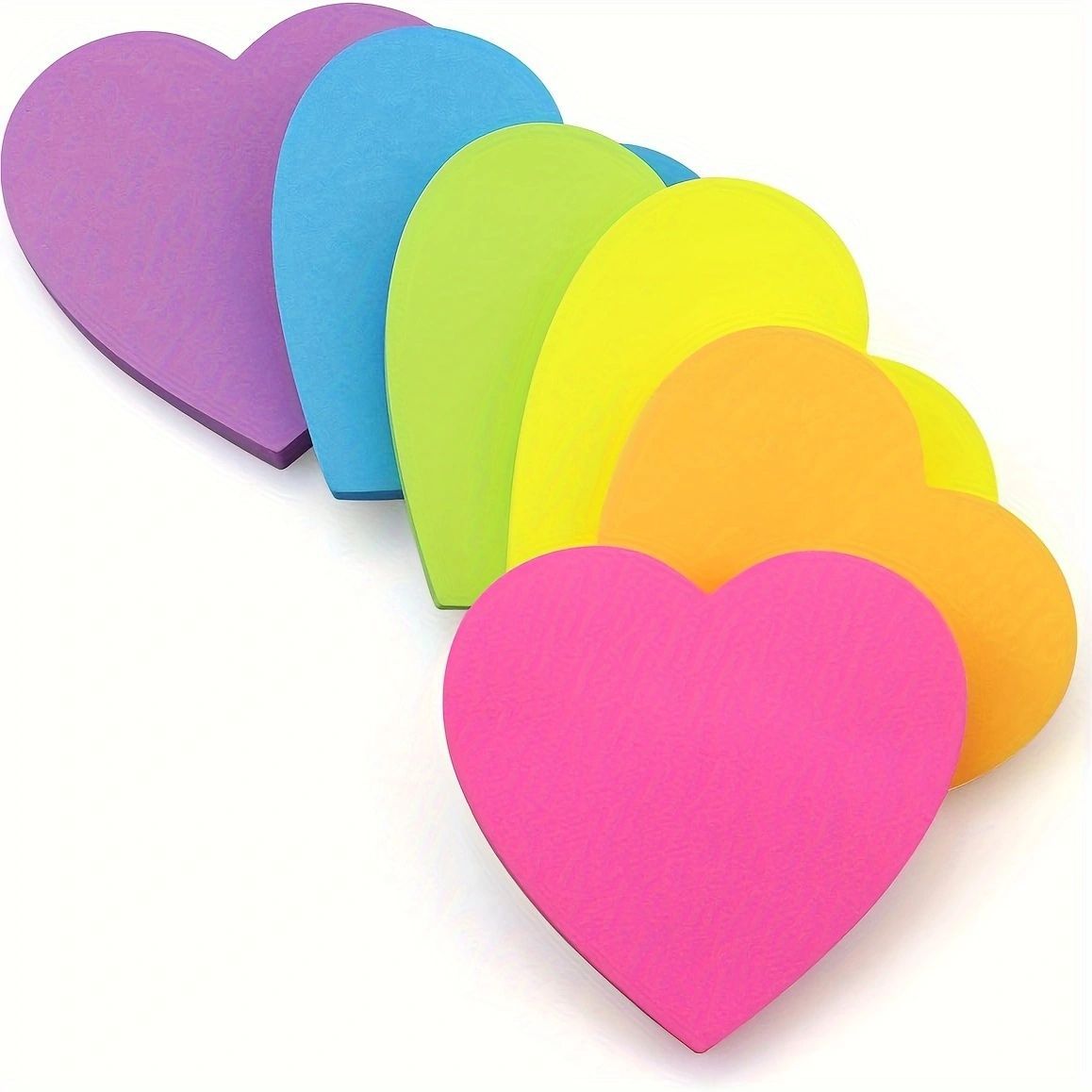 Transfronterizo 8 colores amor línea horizontal color fluorescente punto en forma de corazón post-it estrella de cinco puntas estilo de extracción creativa estilo emergente