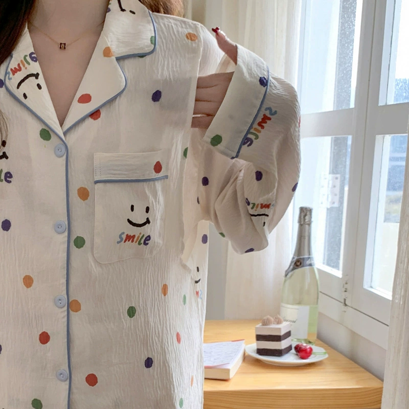 Autumn demi-season pijama, postpartum summer thin set for young mother for breastfeeding
