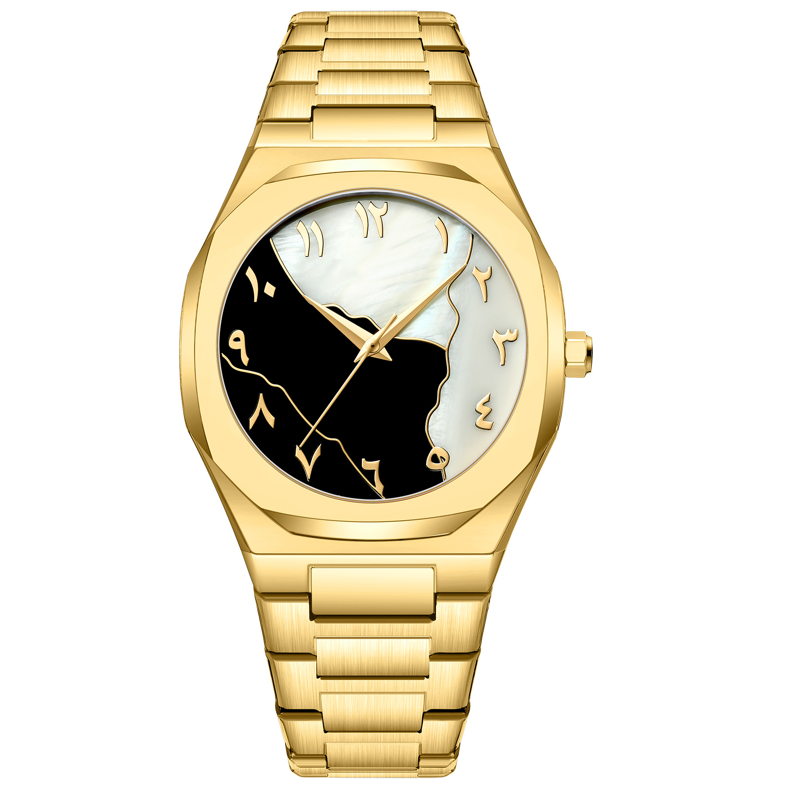 140g Weight Tempered Glass Mirror Material Stainless Steel Strap Material Watch Classification Pointer Display Type Double Side Snaps Buckle Style Diamond Dial Shape Daily, Street Occasion Quartz Movement Solid Color Pattern All Seasons Season Men's Gender Business, Classic Style Style Business Classic Style Solid Color Double Side Snaps Quartz Watch 11