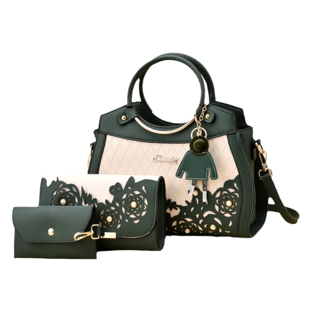 Bolso de moda simple de gran capacidad Bolso atmosférico para mujer Fábrica de correo directo de comercio exterior 2024 estilo de verano bandolera nuevo