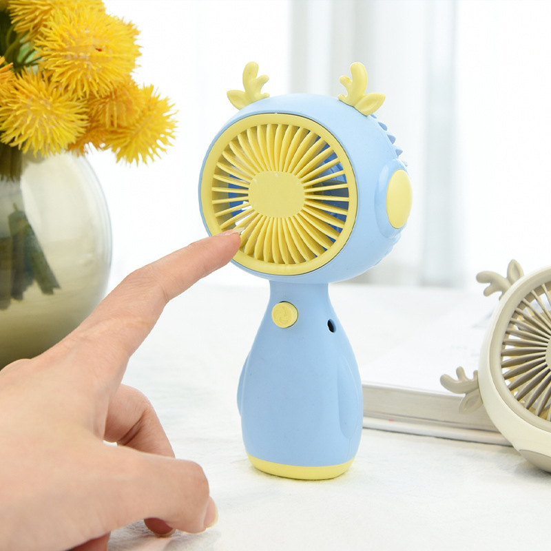 創造的な新型ミニ子供用手持ち扇風機、学生向けポータブルUSB充電式扇風機|undefined