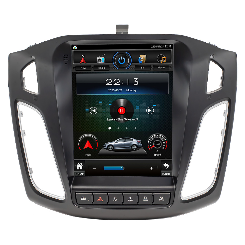 Aplicable a 12 ~ 18 tipos de Ford Focus Android All-in - One de navegación de automóviles de cuatro núcleos / ocho núcleos de motor de automóviles