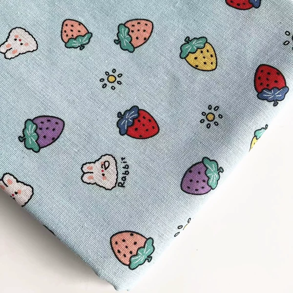 Strawberry Rabbit Blue