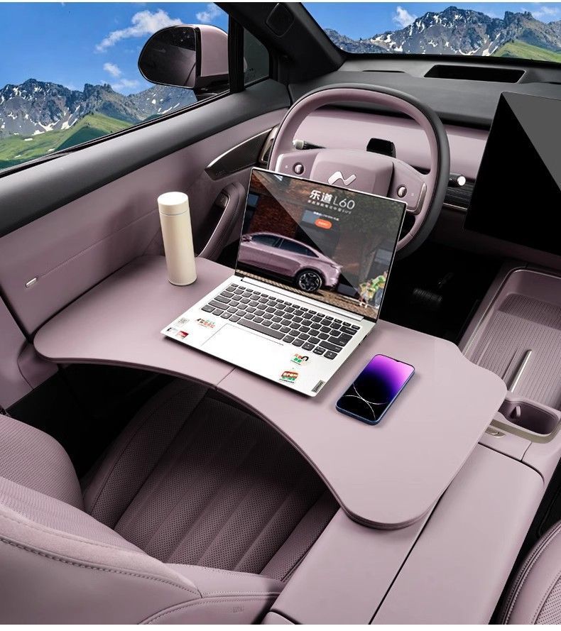 Car Table Board Suitable for Ledao L60, Multifunctional Dining Table, Foldable Car Office Computer Desk
