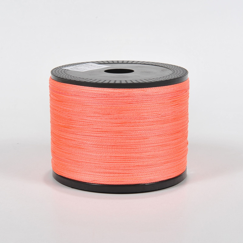 500 M 4-woven monocromo PE Luya línea fuerte tracción trenzada línea de pesca de mar línea principal línea de pesca de sub-línea de fábrica al por mayor