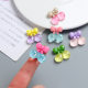 Transparent bow cherry cream glue diy phone case material bag handmade resin small accessories wholesale
