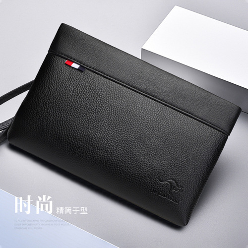 Men's Handbag 2020 New Design Wallet Business Hand-held Handbag Men's Hand-grab Bag, Drop Shipping One Piece