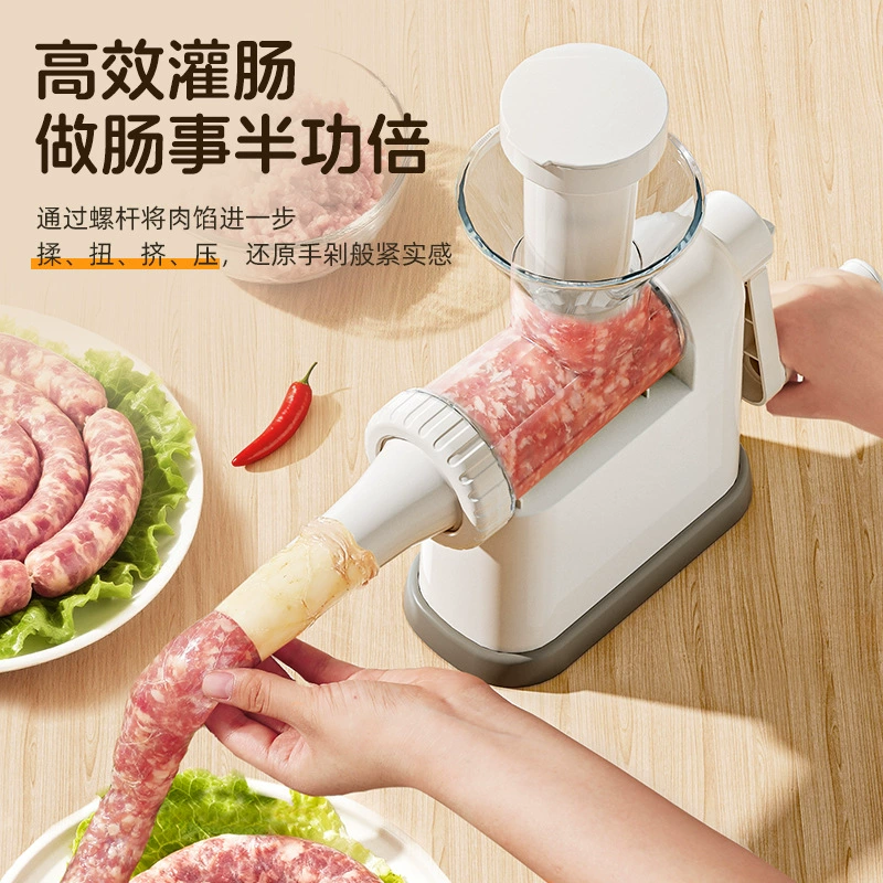 Домашняя мясорубка для колбас ручная машина для приготовления колбас, приготовление колбас крахмал, изделие для колбас