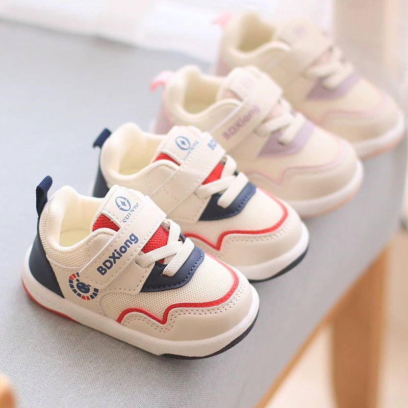 Детская ходунка мягкая подошва нескользящая детская обувь для мальчиков дышащая сетка обувь для девочек обувь детская повседневная обувь машина обувь