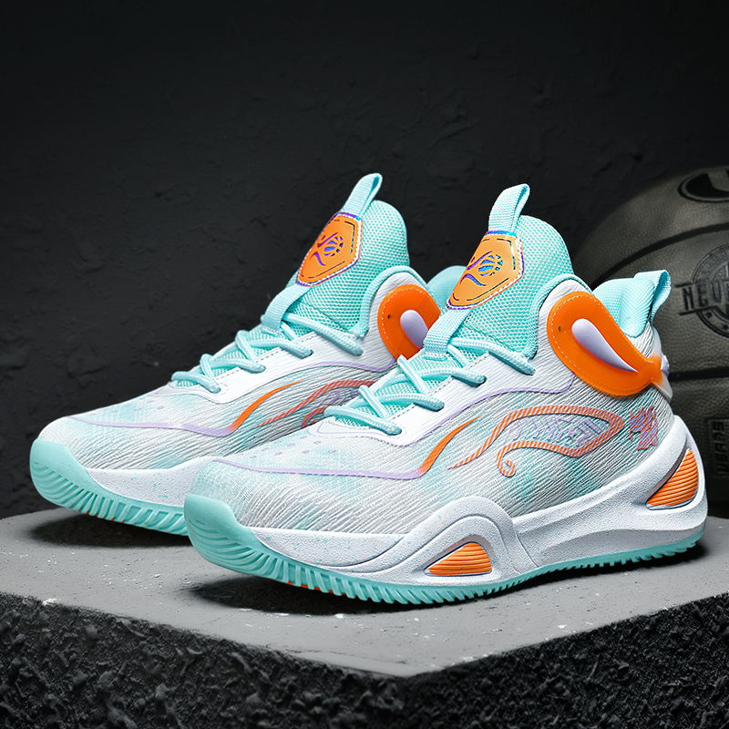 Zapatos de entrenamiento de combate para estudiantes de cemento blanco Joe4 zapatos de baloncesto casuales zapatos de skate alta fuerza aérea image 27