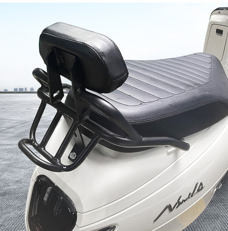 Suitable for 25 Models of New Asia Honda Ns125La Rear Backrest Ns150La Retro Seat Cushion Tail Rack Shelf