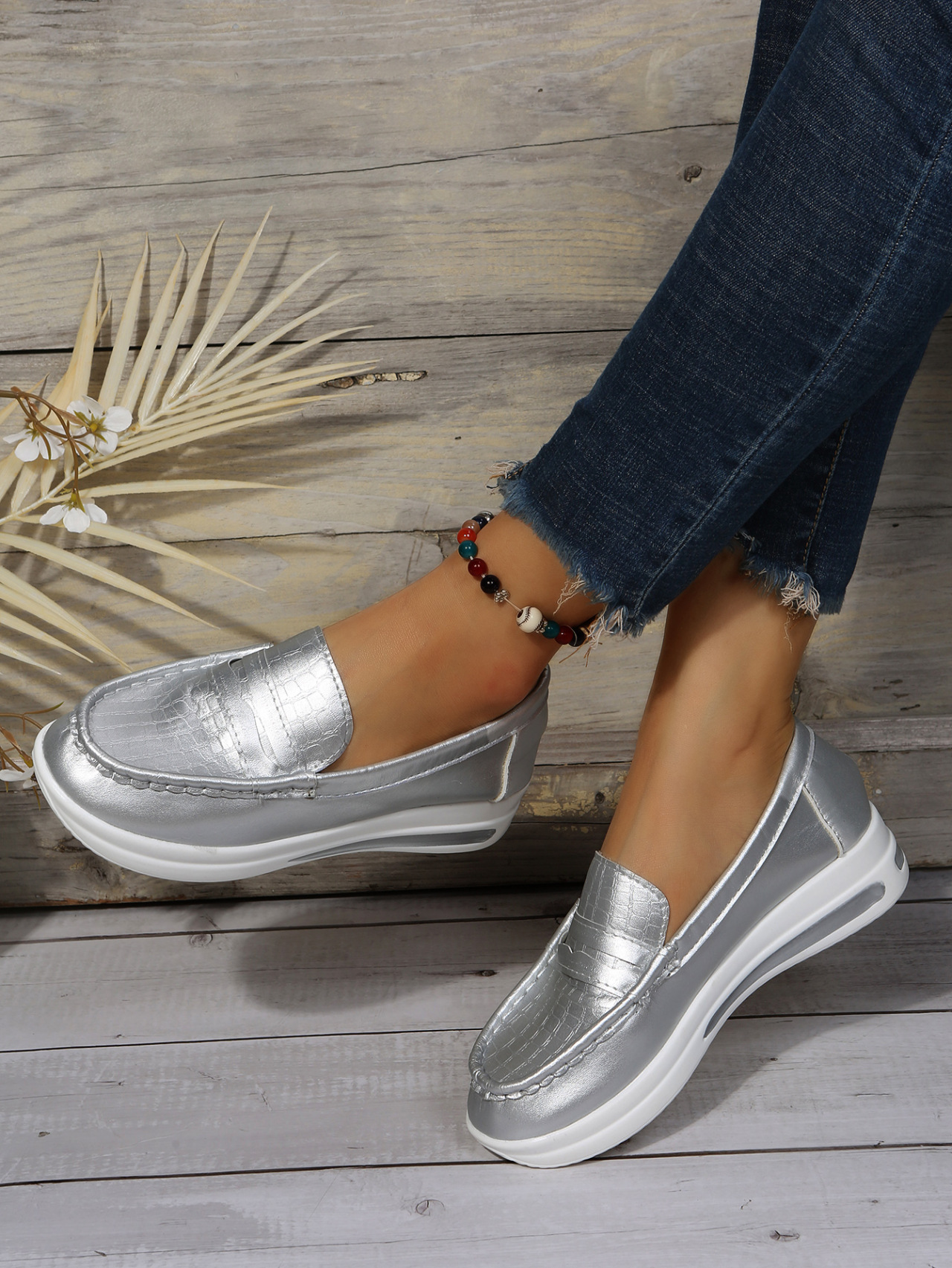 platform slip on sneakers