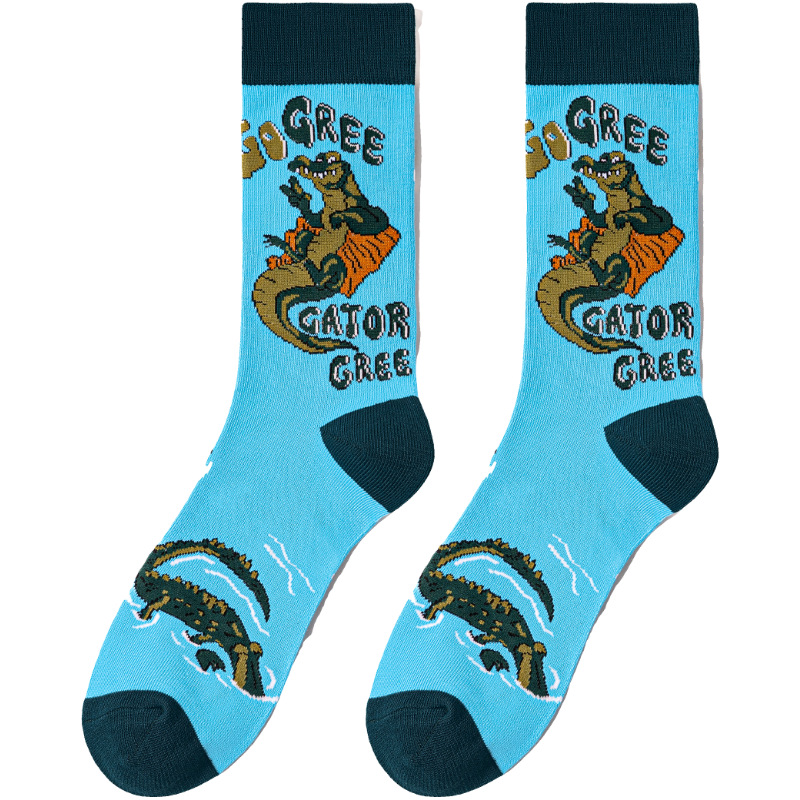 65g Weight Socks Classification Socks Lingerie Type Cotton (more than 50%) Fabric Type A Pair Quantity Casual, Daily Occasion Animal, Color Block Pattern All Seasons Season Unisex Gender Cute Style A Pair Cute Unisex Animal Color Block Cotton (more Than 50%) Crew Socks 15
