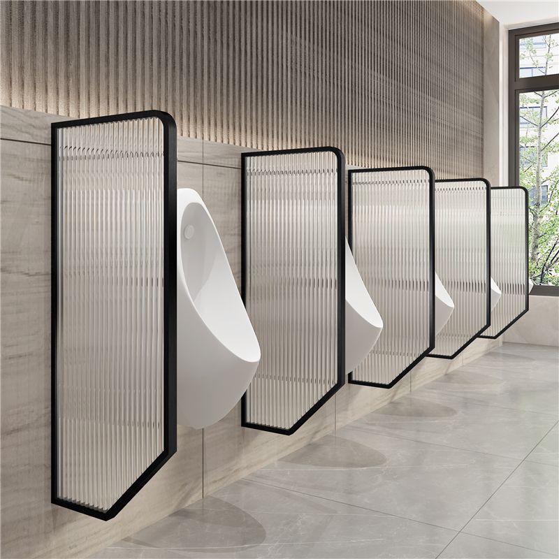 Urinal Divider Public Restroom Men's Toilet Urinal Partition Hotel Rust-Proof Steel Long Rainbow Glass Toilet Partition Urinal Divider Public Restroom Men's Toilet Urinal Partition Hotel Rust-Proof Steel Long Rainbow Glass Toilet Partition