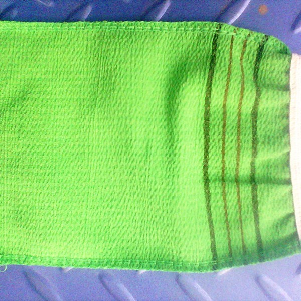 Fuertes toallas de baño de doble cara de una sola capa guantes de baño de alta calidad guantes de baño de arena fina para el hogar guantes de viaje toallas de baño