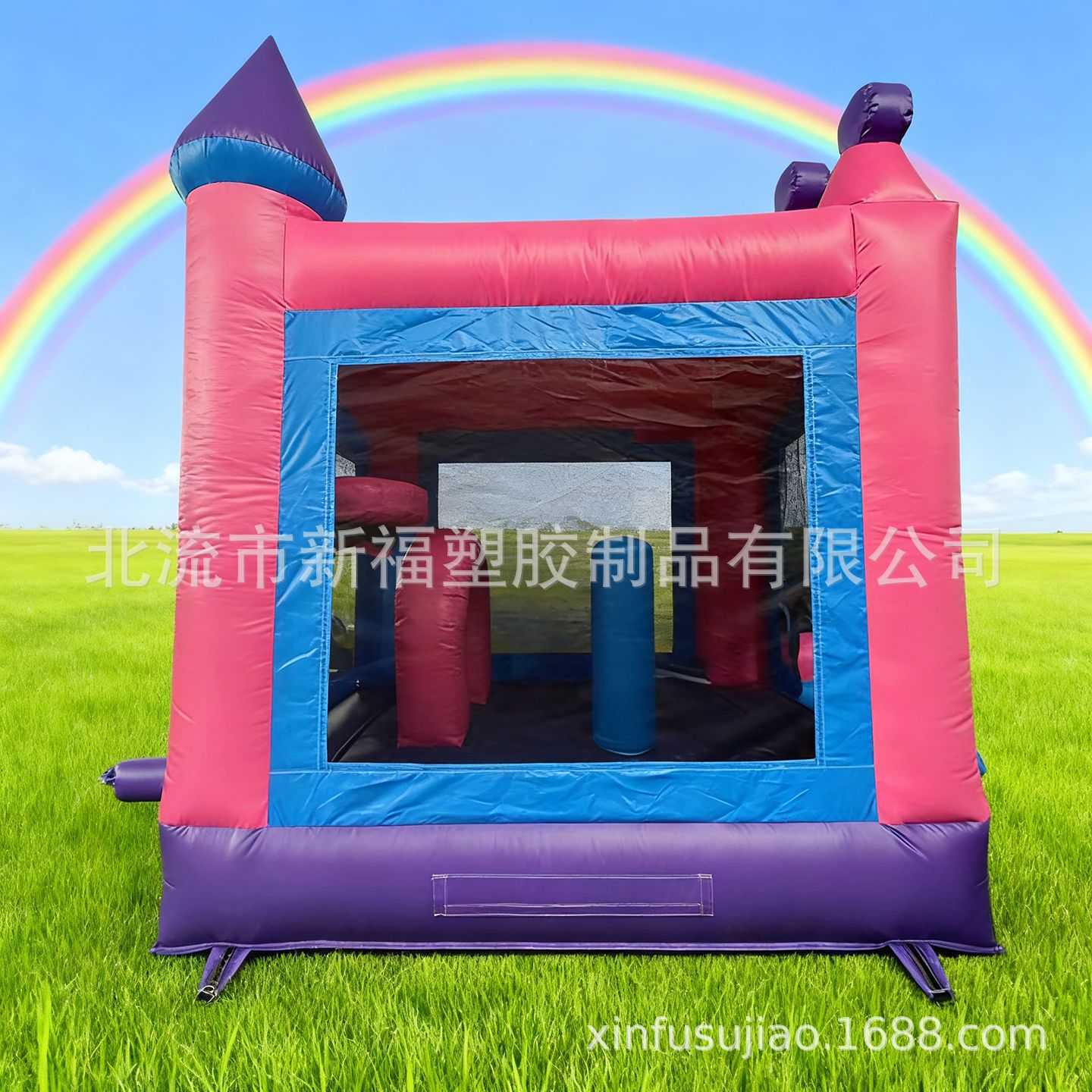 Color entretenimiento infantil infláble slide parque de juegos padres-hijos escalada interactiva saltar trampolín combinación slide agua