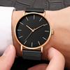 Quartz fashionable trend men's watch for beloved for leisure, Birthday gift