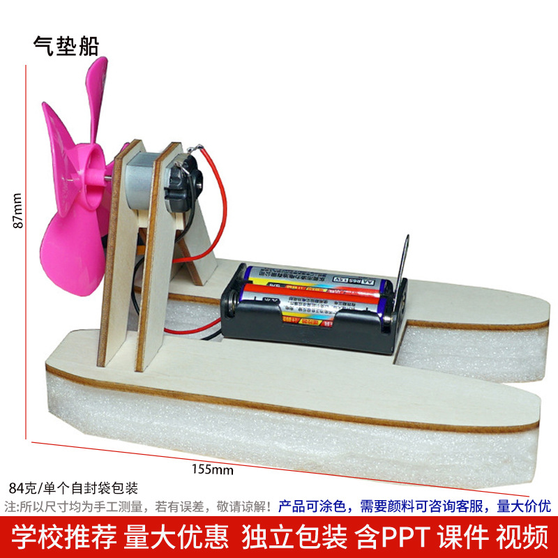 Los niños de Ciencia y Tecnología pequeña producción material didáctico kindergarten hecho a mano DIY experimento científico estudiante regalo juguetes al por mayor