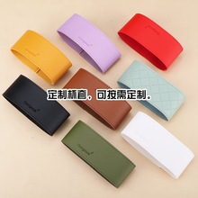 厂家直供定做pu杯套马克杯皮革杯套隔热防烫保温杯套人造皮革套子