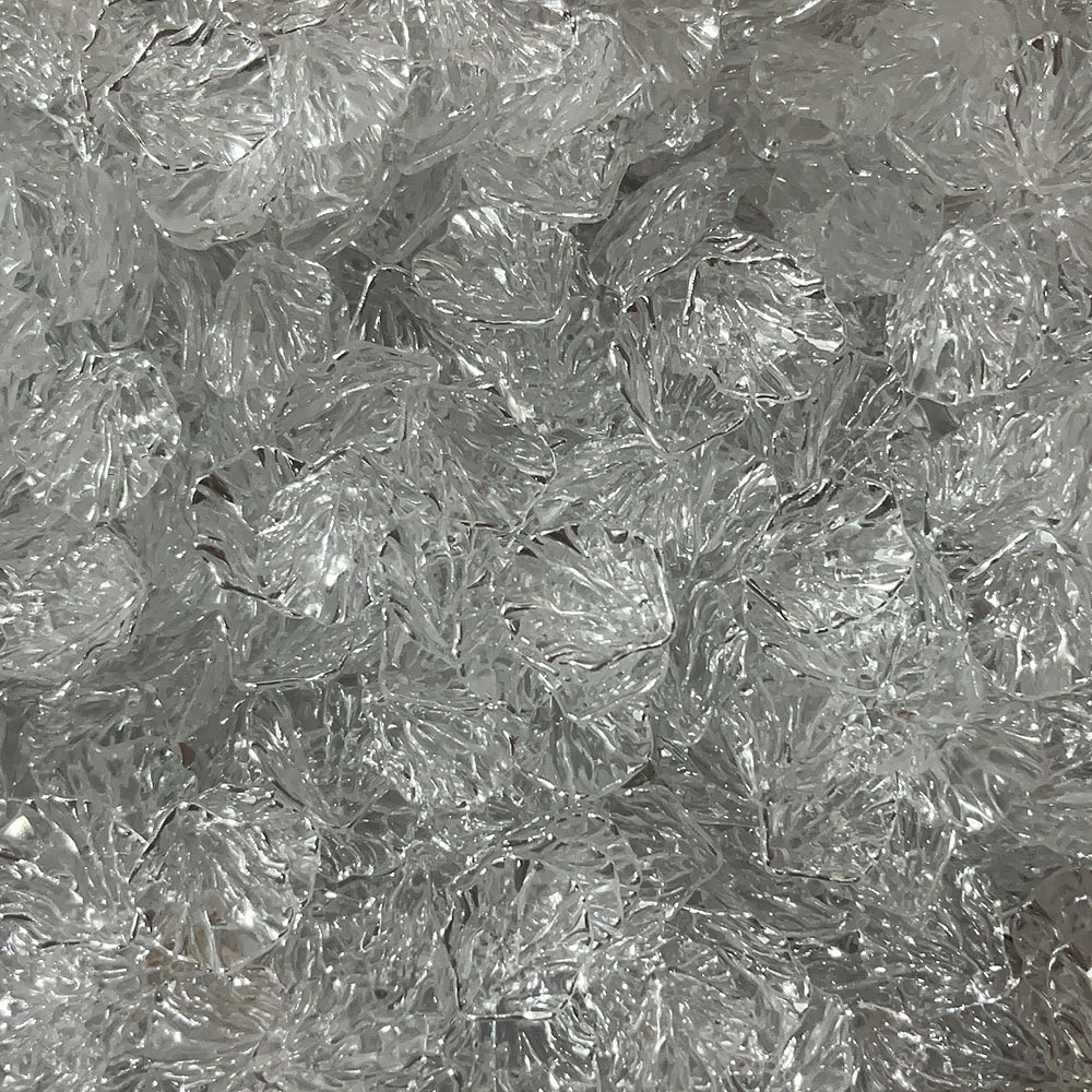 Hoja de col material acrílico DIY material pinza de pelo hecha a mano accesorios de fabricación de tocado perlas sueltas perlas